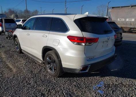 2018 Toyota Highlander Limited Platinum из США, поврежденный, VIN 5TDDZRFH8JS891484